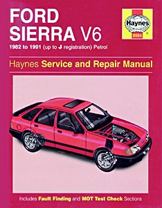 Livre : Ford Sierra V-6 Petrol (82-91)