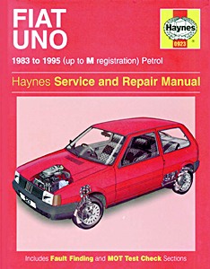 Book: Fiat Uno - Petrol (1983-1995) - Haynes Service and Repair Manual