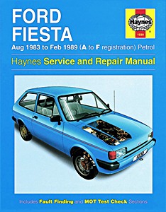 Livre: Ford Fiesta Petrol (Aug 1983 - Feb 1989)