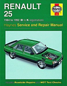 Boek: Renault 25 - Petrol & Diesel (1984-1992) - Haynes Service and Repair Manual