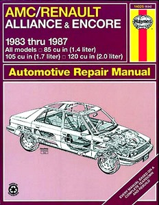 Boek: AMC / Renault Alliance & Encore (1983-1987) - Haynes Repair Manual