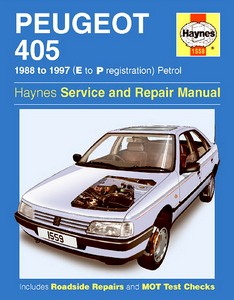 Boek: Peugeot 405 - Petrol (1988-1997) - Haynes Service and Repair Manual