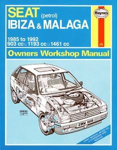 Buch: Seat Ibiza & Malaga - Petrol (1985-1992) - Haynes Service and Repair Manual