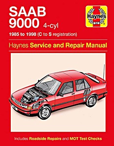 Book: Saab 9000 - 4-cyl (1985-1998) - Haynes Service and Repair Manual