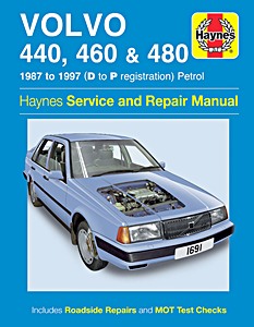 Book: Volvo 440, 460 & 480 - Petrol (1987-1997) - Haynes Service and Repair Manual