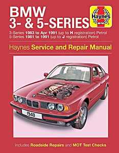 Buch: BMW 3-Series - Petrol (E30, 1981-1991) & 5-Series - Petrol (E28 and E34, 1983-Apr 1991) - Haynes Service and Repair Manual