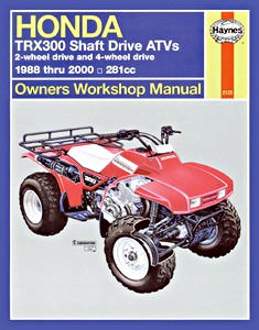 Boek: [HR] Honda TRX 300 Shaft Drive ATVs (88-00)