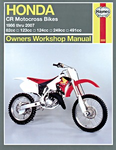Livre : Honda CR Motocross Bikes - CR 80, CR 85, CR 125, CR 250, CR 500 (1986-2007) - Haynes Owners Workshop Manual
