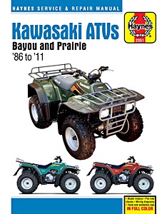 Buch: [HP] Kawasaki ATVs - Bayou and Prairie (1986-2011)