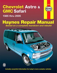 Boek: Chevrolet Astro & GMC Safari (1985-2005)