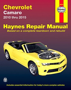 Book: Chevrolet Camaro (2010-2015) - Haynes Repair Manual