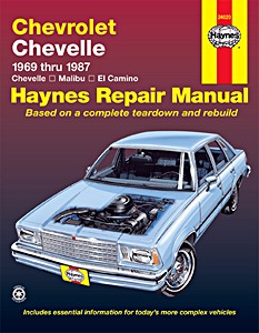 Książka: Chevrolet Chevelle, Malibu, El Camino (1969-1987) - Haynes Repair Manual