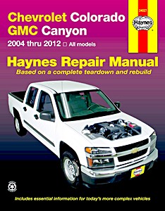 Książka: Chevrolet Colorado / GMC Canyon (2004-2012)