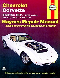 Livre: Chevrolet Corvette - All V8 models (1968-1982)