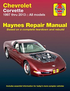Book: Chevrolet Corvette - All models (1997-2013) - Haynes Repair Manual