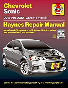 Repair manual: Chevrolet Sonic (Mk II / T300, 2012-2020) - Gasoline models