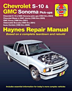 Książka: Chevrolet S-10 & GMC Sonoma (1994-2005)