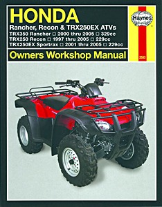 Boek: [HR] Honda Rancher/Reco/TRX250EX ATVs (88-00)