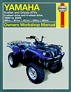 Książka: [HR] Yamaha Kodiak & Grizzly ATVs (93-05)