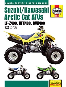 Boek: [HP] Suz LT-Z 400/Kawa KFX400/Arctic Cat DVX400