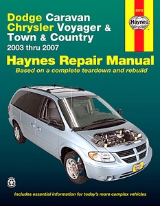 Książka: Dodge Caravan / Chrysler Voyager, Town & Country (2003-2007) - Haynes Repair Manual