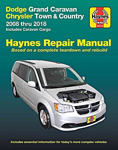Książka: Dodge Grand Caravan / Chrysler Town & Country (2008-2018) (USA) - Haynes Repair Manual