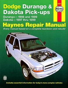 Livre : Dodge Durango (1998-1999) & Dakota Pick-ups (1997-1999) - Haynes Repair Manual