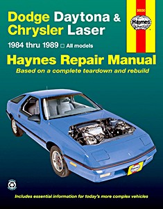 Buch: Dodge Daytona / Chrysler Laser - All models (1984-1989) - Haynes Repair Manual