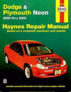Książka: Chrysler / Dodge / Plymouth Neon (2000-2005) - Haynes Repair Manual