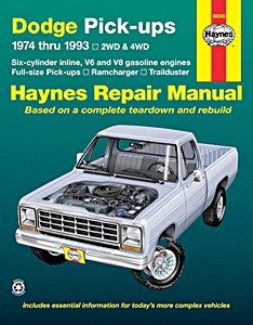 Książka: Dodge Full-size Pick-ups 2WD & 4WD (74-93)