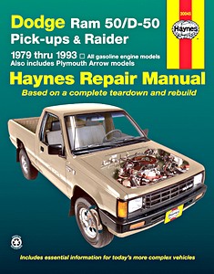 Livre: Dodge Ram 50 / D-50 Pick-ups & Raider (79-93)