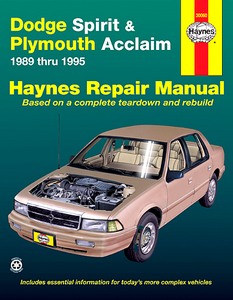 Buch: Dodge Spirit / Plymouth Acclaim (1989-1995) - Haynes Repair Manual