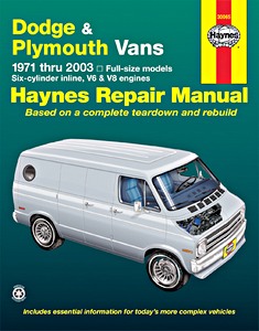 Książka: Dodge / Plymouth Vans (1971-2003)