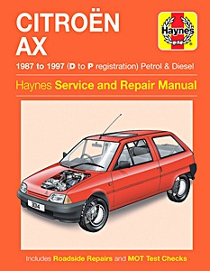 Buch: Citroën AX - Petrol & Diesel (1987-1997) - Haynes Service and Repair Manual