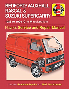 Livre : Suzuki Supercarry / Bedford Rascal (86-94)
