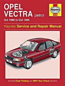 Buch: Opel Vectra - Petrol (Oct 1988 - Oct 1995) - Haynes Service and Repair Manual