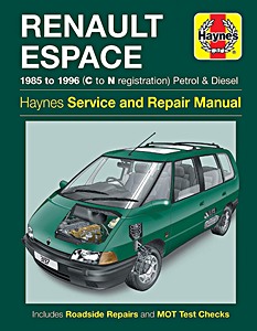 Książka: Renault Espace - Petrol & Diesel (1985-1996) - Haynes Service and Repair Manual