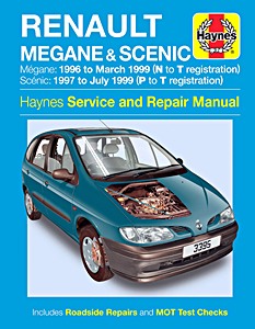 Boek: Renault Mégane (1996 - Mar 1999) & Scénic (1997- July 1999) - Petrol & Diesel - Haynes Service and Repair Manual