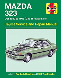 Buch: Mazda 323 (Oct 1989 - 1998) - Haynes Service and Repair Manual