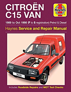 Livre : Citroen C15 Van (89 -10/98)