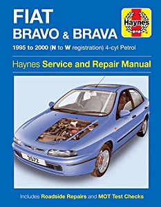 Książka: Fiat Bravo & Brava - 4-cyl Petrol (1995-2000) - Haynes Service and Repair Manual