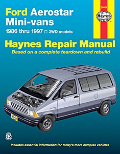 Boek: Ford Aerostar Mini-vans - 2WD models (1986-1997) - Haynes Repair Manual