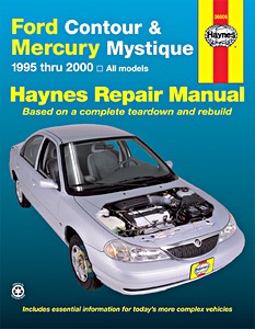 Boek: Ford Contour / Mercury Mystique - All models (1995-2000) - Haynes Repair Manual