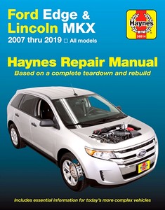 Boek: Ford Edge / Lincoln MKX (2007-2019) (USA) - Haynes Repair Manual