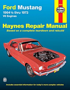 Boek: Ford Mustang - V8 Engines (July 1964-1973) - Haynes Repair Manual