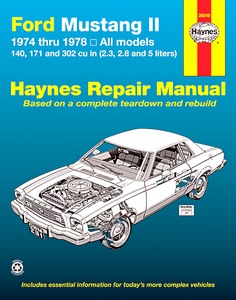 Buch: Ford Mustang II - All models (1974-1978) - Haynes Repair Manual