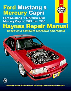 Buch: Ford Mustang III (1979-1993) / Mercury Capri (1979-1986) - Haynes Repair Manual