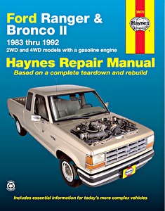 Boek: Ford Ranger & Bronco II (1983-1992)