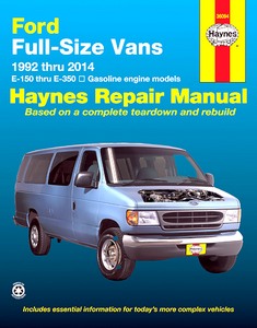 Livre : Ford E-150/250/350 Full-Size Vans (1992-2014)