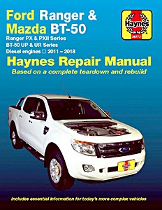 Książka: Ford Ranger / Mazda BT-50 - Diesel (2011-2018)
